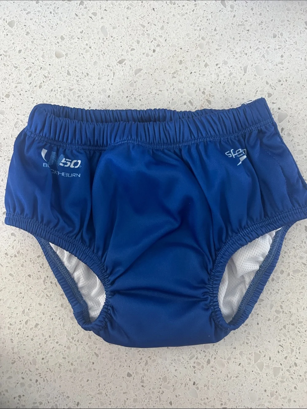 Speedo Blue Kids Shark Print Swim Diaper Cover
